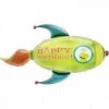 Anagram 41" Northstar Rocket Birthday Super Shape Foil Balloon Balloons