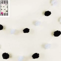 Everything Party All Birthday Decorative Pom Pom Garland