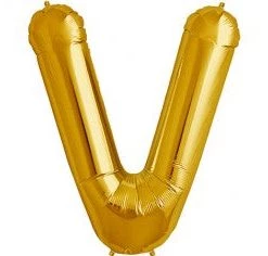 Northern Star Balloons 34" NorthStar Jumbo Foil Balloon - Letter V