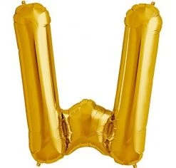 Northern Star 34" NorthStar Jumbo Foil Balloon - Letter W Balloons