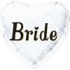 Everything Party 18" Bride Heart Shape Foil Balloon