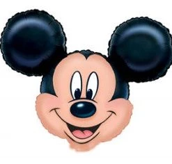 Anagram Balloons 27" Licensed Mickey Head SuperShape Foil Balloon