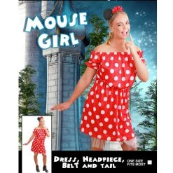 Cut Price Adult - Minnie Mouse Costume