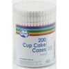 Everything Party 200pk Mini White Paper Cupcake Cases All Birthday