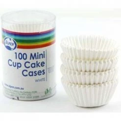 Everything Party All Birthday 100pk Mini White Paper Cupcake Cases