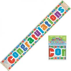 Everything Party All Birthday Congratulation Banner