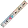 Everything Party Decorations Happy Engagement Banner