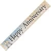 Everything Party Decorations Happy Anniversary Banner