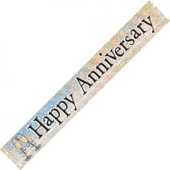 Everything Party Decorations Happy Anniversary Banner