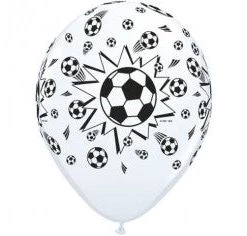 Everything Party 11" Qualatex Printed Soccer Ball Latex Ball Balloons