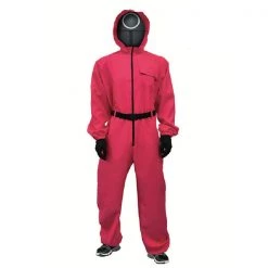 JD Party Adult Squid Game Squid Guard Costume - Circle Mask