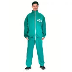 JD Party Adult Squid Game Player Tracksuit Costume