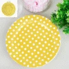 Everything Party 12pk Paper Plates - Yellow Dot All Birthday