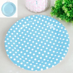 Everything Party All Birthday 12pk Paper Plates - Blue Dot