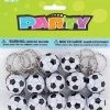 Meteorparty 12Pk Soccer Ball Keyrings