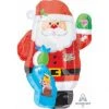 Anagram 18" Christmas Santa Shape Foil Balloon