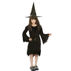 Trademart Children Halloween Traditional Witch Costume