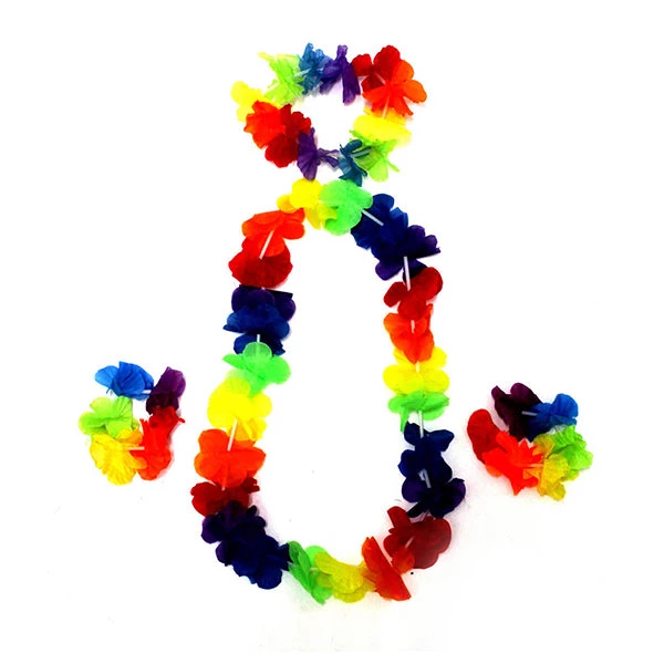Everything Party Hawaii Flower Lei Set 4pcs By Event