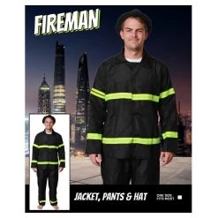 Everything Party Adult - Fireman Costume