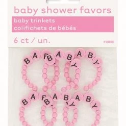 Everything Party 6pk Baby Trinkets (Blue, Pink) By Theme