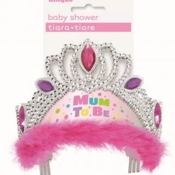 Meteorparty Mum To Be Tiara - (Blue/Pink/Purple) By Theme