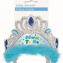 Meteorparty Mum To Be Tiara - (Blue/Pink/Purple) By Theme
