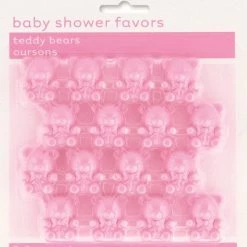 Everything Party 16pk Teddy Bears Favours (Blue, Pink, Multi)