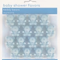 Everything Party 16pk Teddy Bears Favours (Blue, Pink, Multi)