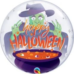 22" Qualatex Bubbles Halloween Witch's Brew Balloon Balloons