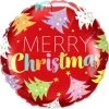 Qualatex Foil 18" Christmas Tree Red Foil Balloon Balloons