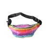 JD Party Metallic Fanny Pack Bum Bag - Rainbow