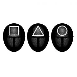 JD Party Adult Squid Game Squid Guard Mask Squid Game Costume