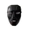 JD Party Squid Game Costume Adult Squid Game Matte Black Front Man Mask