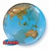 Balloons 22" Qualatex Planet Earth Bubbles Balloon