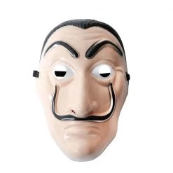 JD Party Adult Money Heist Artist Man Mask