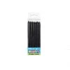 Unique 12pk Birthday Candles - Black