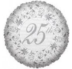 Everything Party 18" Happy 25th Anniversary Foil Balloon