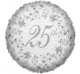 Everything Party 18" Happy 25th Anniversary Foil Balloon