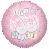 Qualatex 18" It's A Girl Booties Foil Balloon