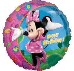 Everything Party Balloons 17" Licensed Minnie Mouse Birthday Foil Balloon