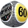 Northern Star 17" Extra Round Happy 60th Birthday Foil Balloon