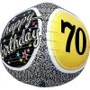 Northern Star 17" Extra Round Happy 70th Birthday Foil Balloon
