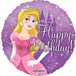 KALEIDOSCOPE 18" Birthday Princess Foil Balloon