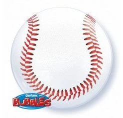 Everything Party 22" Qualatex Bubbles Baseball Balloon