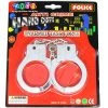 JD Party Metal Look Plastic Party Handcuffs