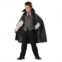 Everything Party Medium Black Vampire Cape