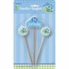 Everything Party 1st Birthday Turtle 3 Piece Candle Set
