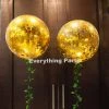 Everything Party 3ft Round Confetti Balloon With Green Leaves