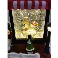 Everything Party By Event Christmas Toy Shop Water Lantern With Music LED Light And Swirling Confetti