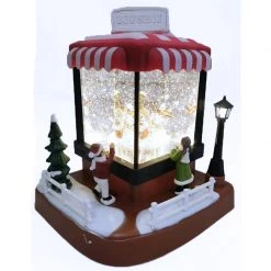 Everything Party By Event Christmas Toy Shop Water Lantern With Music LED Light And Swirling Confetti